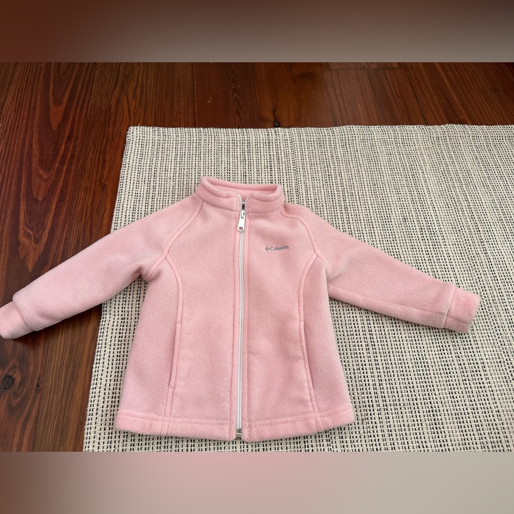 Columbia Pink Fleece Jacket